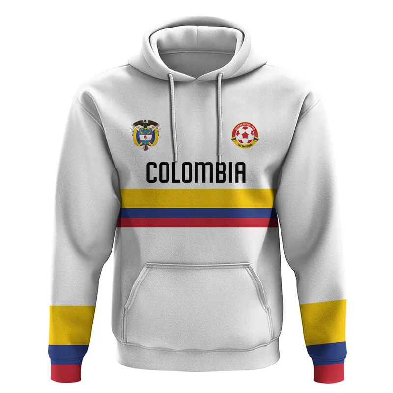 Custom Football Colombia 100th Anniversary Hoodie Limited Edition