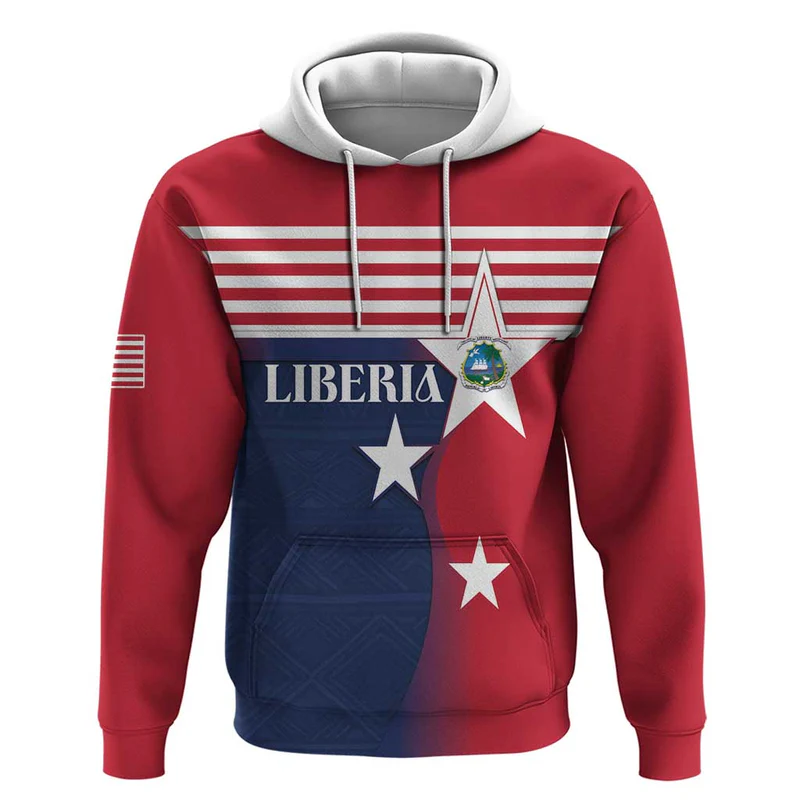 Liberia National Flag Day Hoodie All Hail Liberia Hail