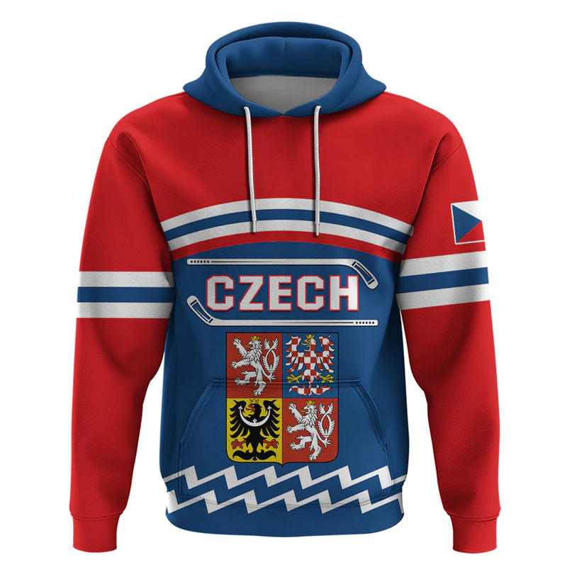 Czech Hockey Hoodie Come on Czechia