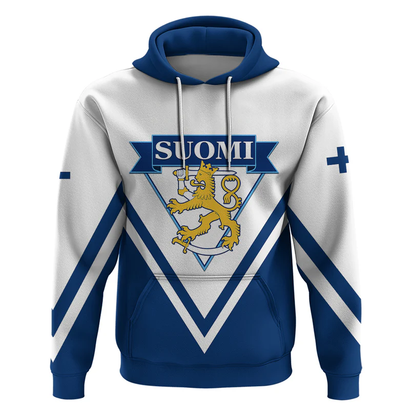 Finland Hockey Hoodie Come on Leijonat