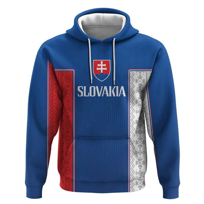 Custom Slovakia Football Go Champion Hoodie