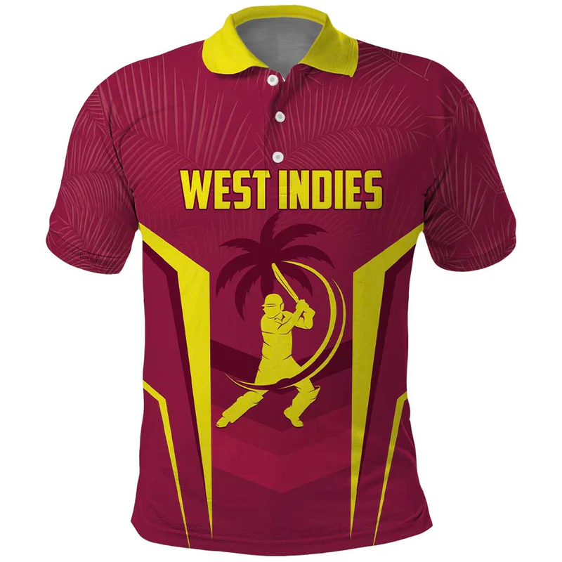 Custom West Indies Cricket Polo Shirt Windies Great To Be Back