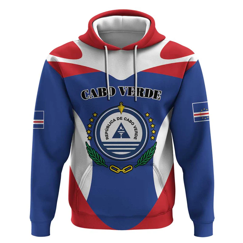 Personalized Cape Verde Coat Of Arms Hoodie Sport Style