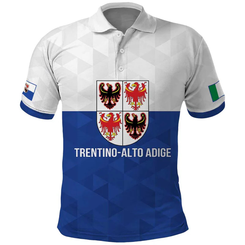 Personalized Italy Trentino-Alto Adige Polo Shirt Inspiration Flags Style