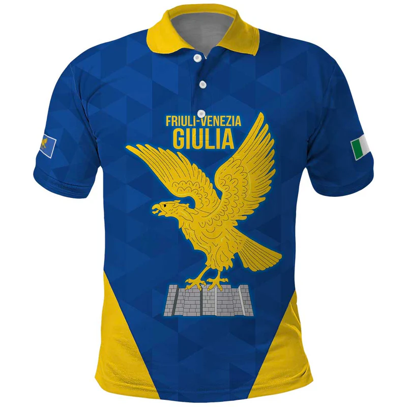 Personalized Italy Friuli-Venezia Giulia Polo Shirt Inspiration Flags Style