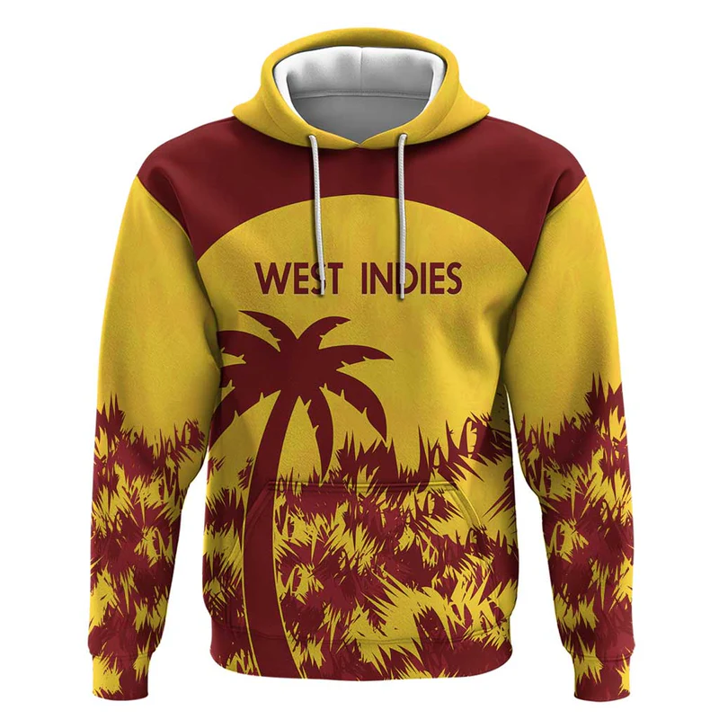 Custom West Indies Cricket Hoodie Windies Newest Version