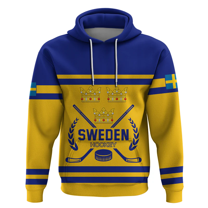 Sweden Hockey Hoodie Tre Kronor Come on