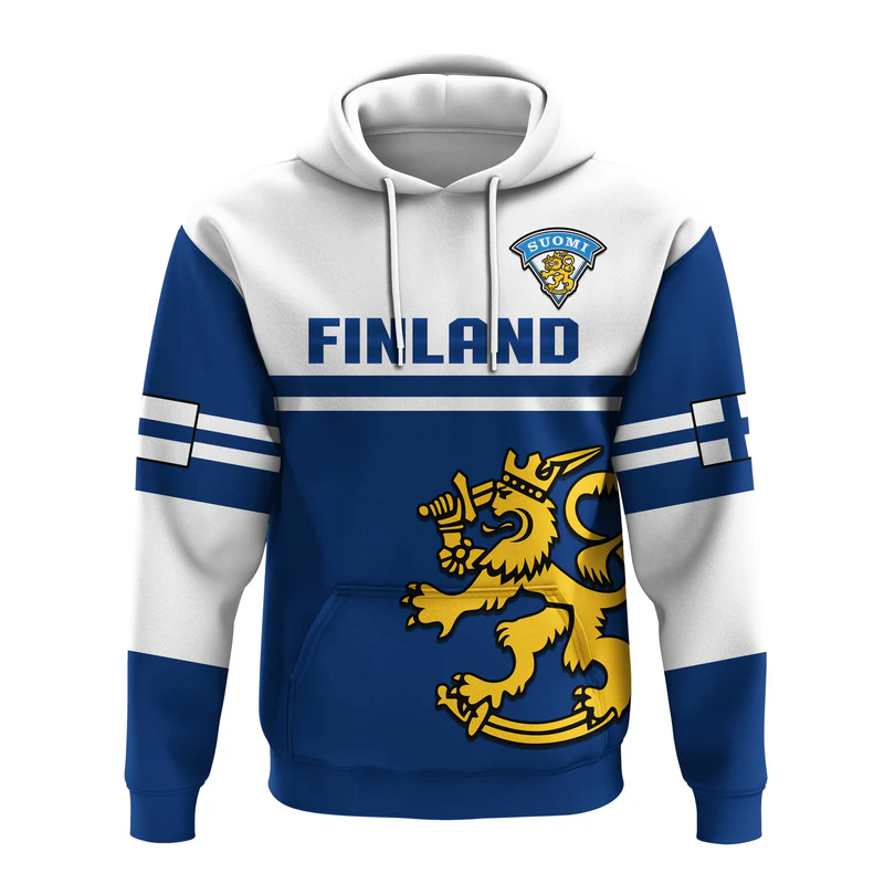Finland Hockey Hoodie Come On Suomi