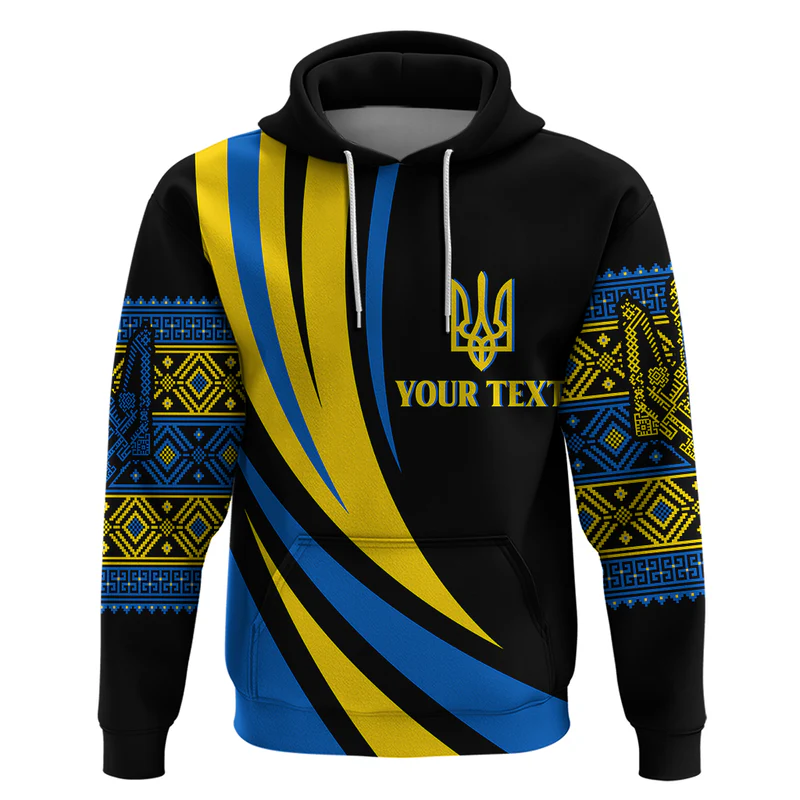 Ukraine Hoodie Independence Slava Ukraini “Battle Angel”