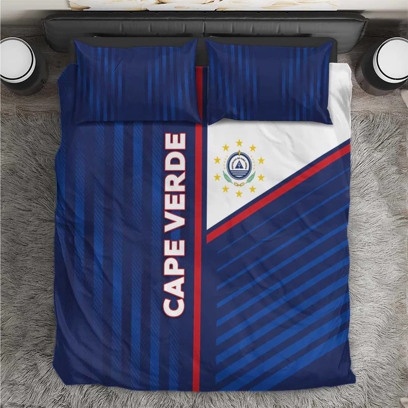 Cape Verde Football Bedding Set Unique Style