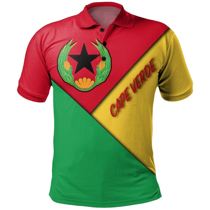Cape Verde Polo Shirt Prior National Flag Of Cape Verde (1975 1992)