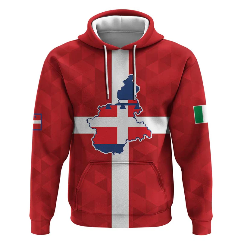 Personalized Italy Piedmont Hoodie Inspiration Flags Style