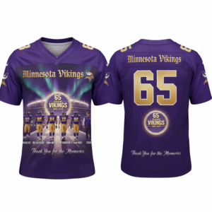 Limited Edition Vikings 65th Anniversary 1960-2025 Jersey