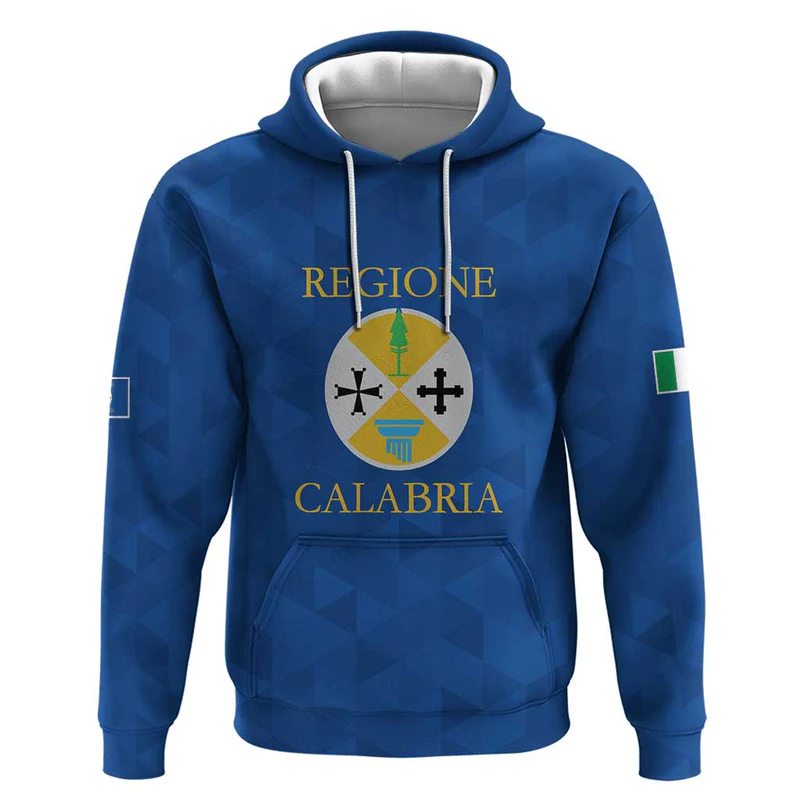 Personalized Italy Calabria Hoodie Inspiration Flags Style