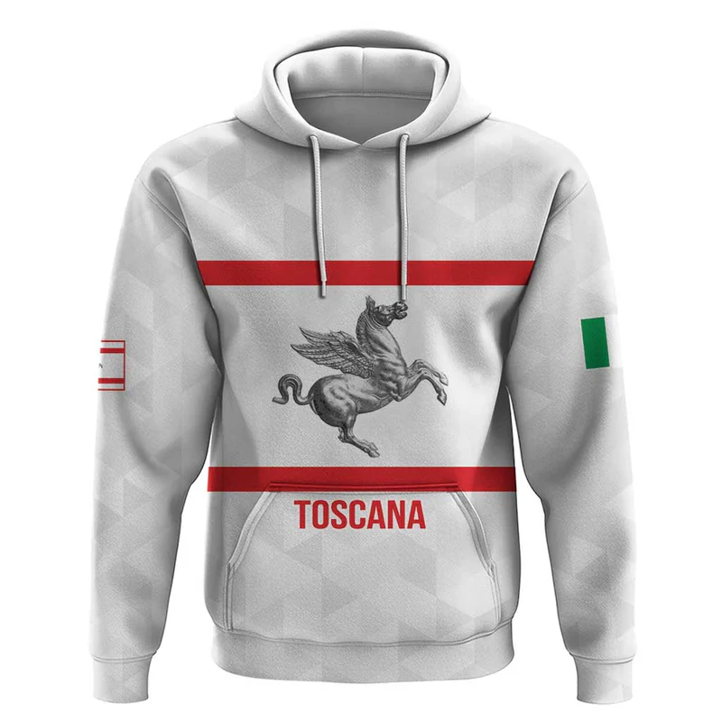 Personalized Italy Tuscany Pegasus Rampant Hoodie Inspiration Flags Style