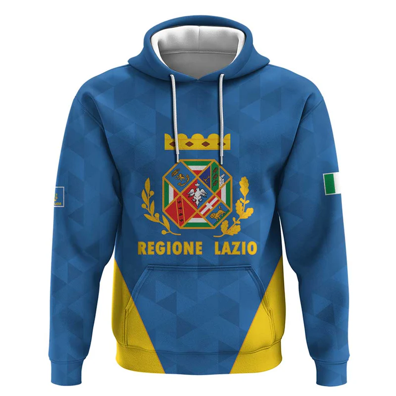 Personalized Italy Lazio Hoodie Inspiration Flags Style