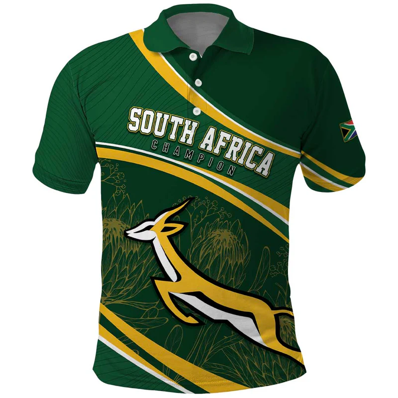 South Africa Rugby Personalized Bokke Polo Shirt Springboks – Stronger Together