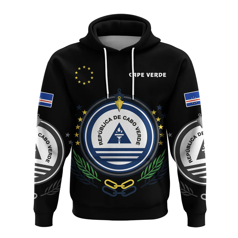 Cape Verde Hoodie Coat Of Arms