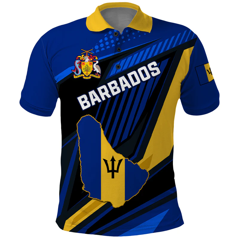 Barbados Independence Day Polo Shirt Barbadian Coat Of Arms Special Version