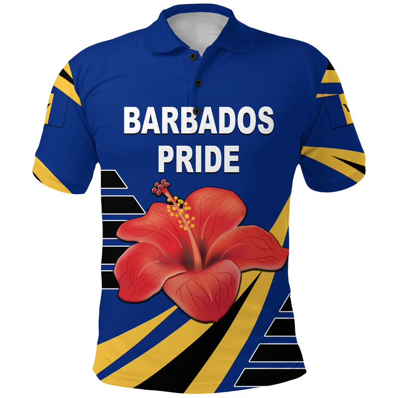 Custom Barbados Cricket Pride Polo Shirt Original Style