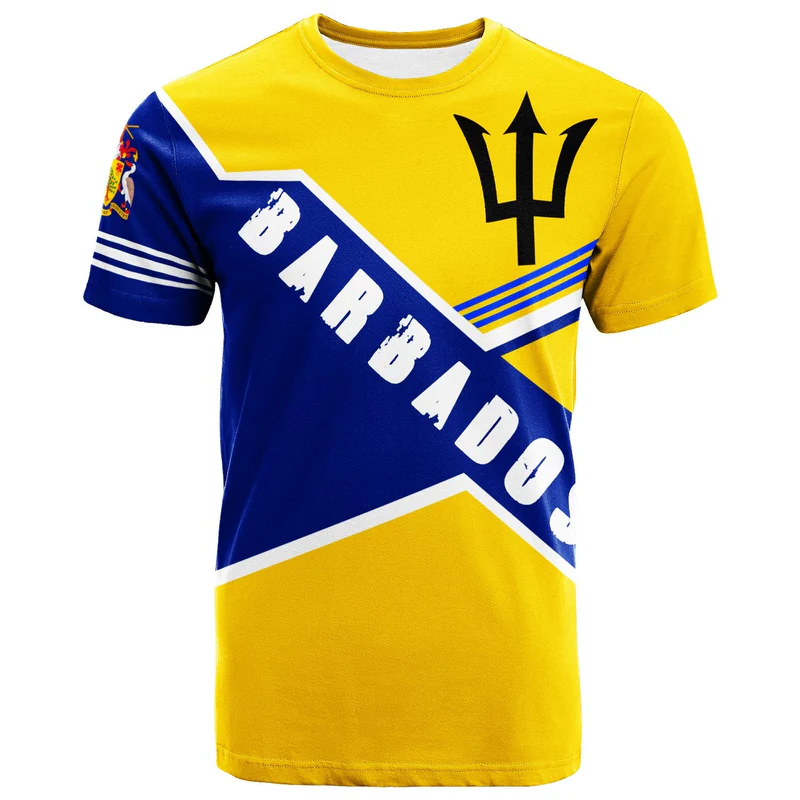 Barbados T Shirt Youthful Style