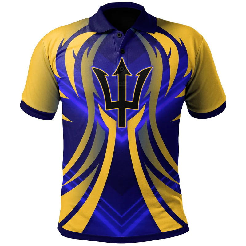 Barbados Polo Shirt Line Version
