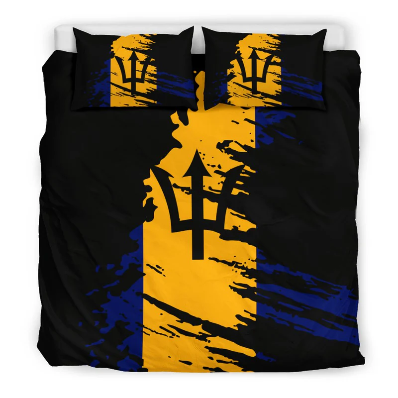 Barbados Bedding Set Flag Painting