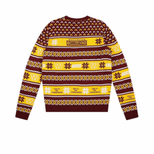 NFL Team COMMANDERS Ugly Christmas Sweater - Knitted Sweater