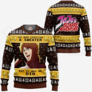 Dio-Brando-JoJos-Bizarre-Adventure-Christmas-Sweater-Knitted-Hoodie