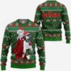 Inuyasha & Kagome Anime Christmas Sweater - Knitted Hoodie