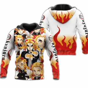 Rengoku Demon Slayer Anime Hoodie