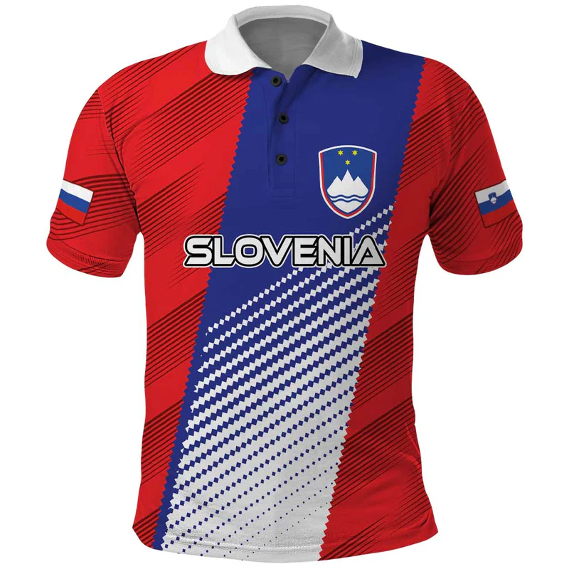 Slovenia Football Go Champion Polo Shirt