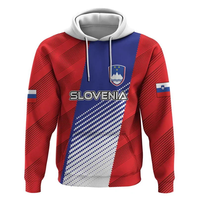 Slovenia Football Go Champion Hoodie