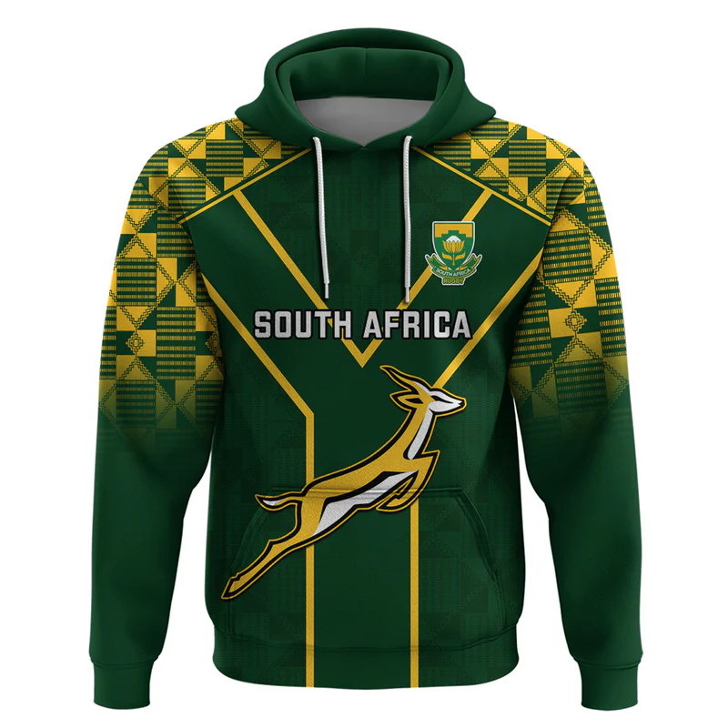 South Africa Rugby Hoodie Go Springboks World Cup