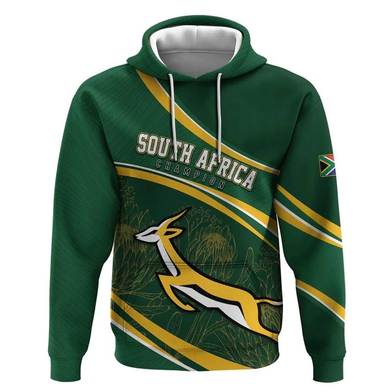 South Africa Rugby Personalized Bokke Hoodie Springboks – Stronger Together