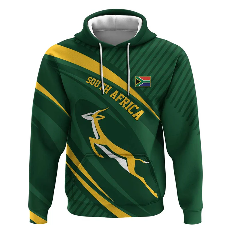 Personalized South Africa Rugby Bokke Hoodie Minimalism Style