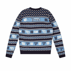 NFL Team TITANS Ugly Christmas Sweater - Knitted Sweater