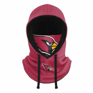 NFL Team CARDINALS Logo Drawstring Winter Cap Hooded Gaiter Balaclava Face Cover (Copy)