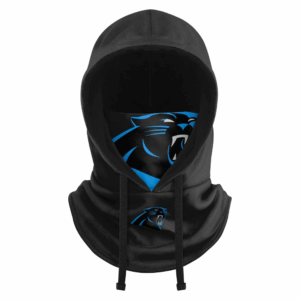 NFL Team CAROLINA Logo Drawstring Winter Cap Hooded Gaiter Balaclava Face Cover