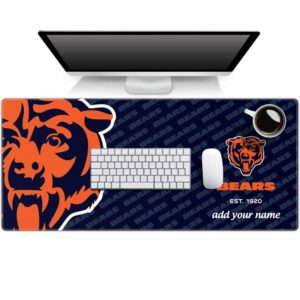 Personalized Chicago Bears NFL Desk Pad