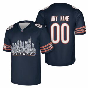 Personalized Chicago Bears NFL Football Jersey - Kid & Adult