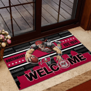 Tampa Bay Buccaneers NFL CP, Custom Doormat, Home Decoration, Gift for Boy Friend