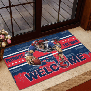 New England Patriots NFL CP, Custom Doormat, Home Decoration, Gift for Boy Friend