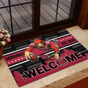 Arizona Cardinals NFL CP, Custom Doormat, Home Decoration, Gift for Boy Friend