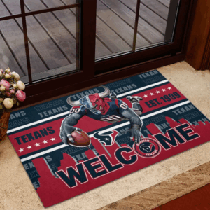 Houston Texans NFL CP, Custom Doormat, Home Decoration, Gift for Boy Friend