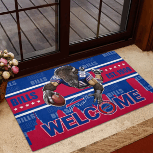 Buffalo Bills NFL CP, Custom Doormat, Home Decoration, Gift for Boy Friend