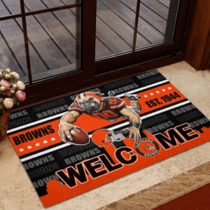 Cleveland Browns NFL CP, Custom Doormat, Home Decoration, Gift for Boy Friend