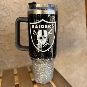 Custom Name NFL Raiders Tumbler 40oz
