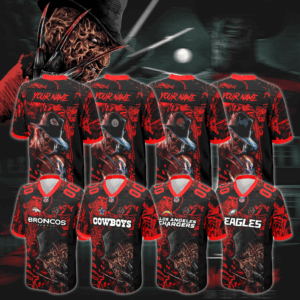 NFL x Freddy Krueger Football Jersey Editions Limited 2025