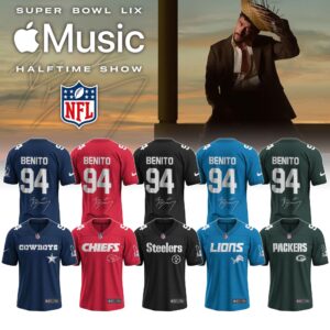 NFL x Bad Bunny Super Bowl Jersey All Team Limited Edition ver2